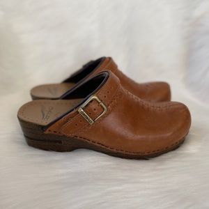 Dansko Leather Clogs